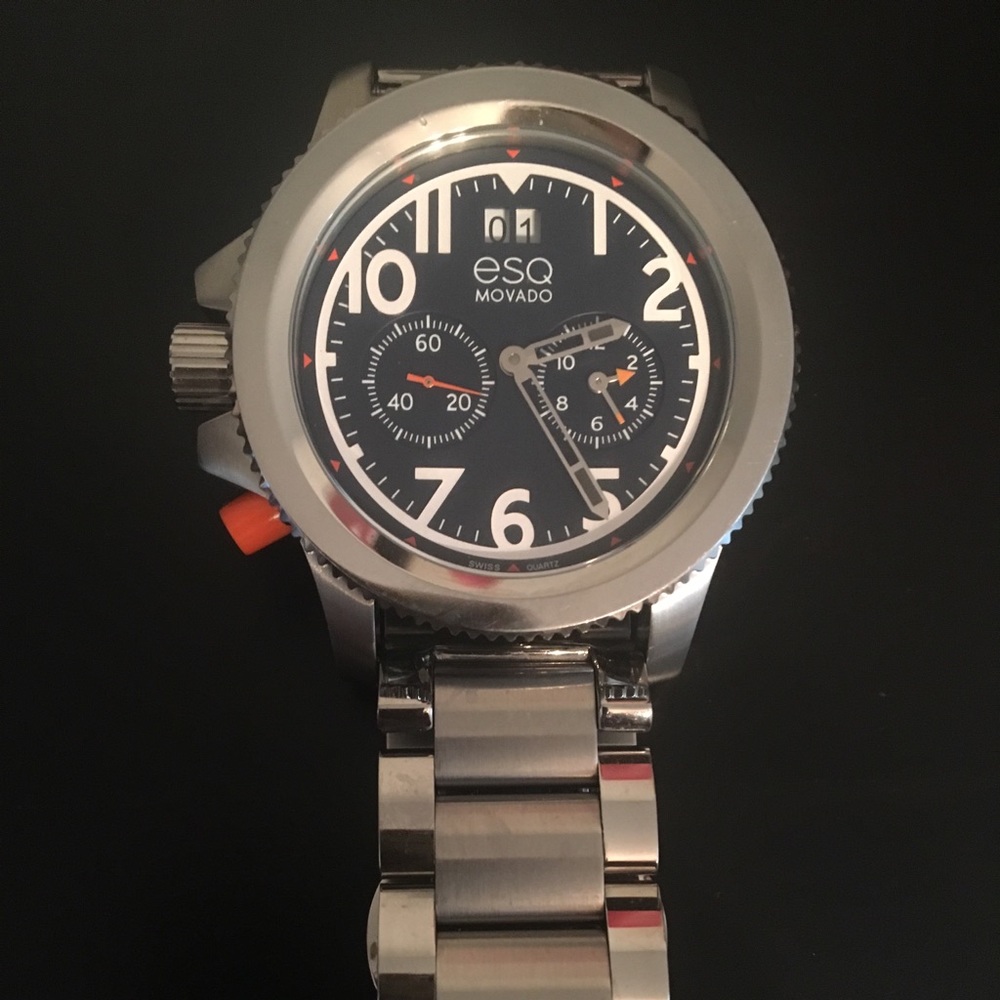 Men’s left handed ESQ Movado Watch